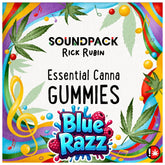 THC Blue Razz Gummies 600mg 6 Pack Delta 8 Delta 9 SoundPack Rick Rubin